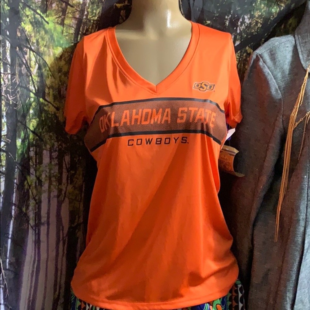 NWT Oklahoma State Womens shirt med OSU